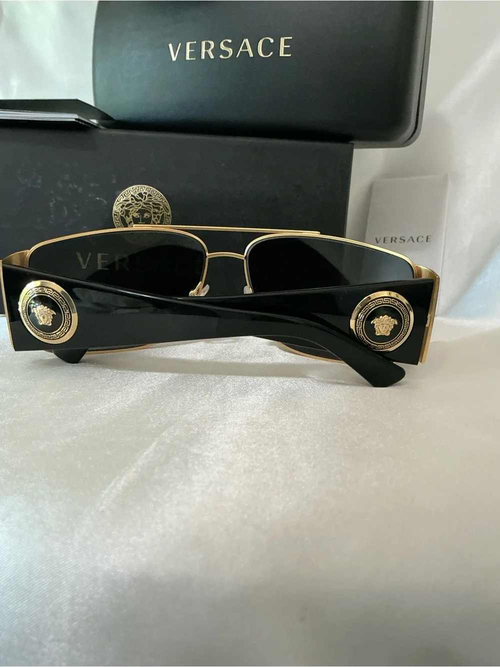 New In Box Versace MOD2163 1002/87 63 15 135 Brand New